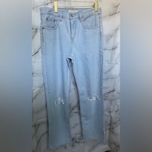 Levi’s Light Blue low pro straight jeans